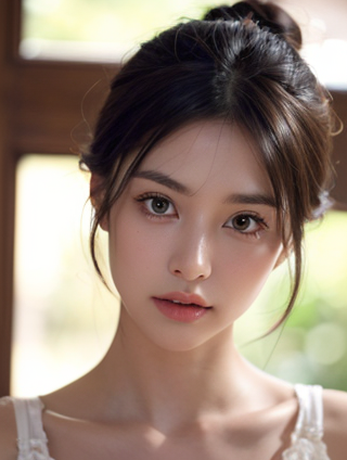 黑色配色好看的图片女孩
