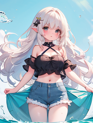 【优雅的黑与多彩世界的碰撞：打造女孩的时尚百变】