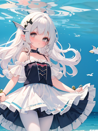 蓝海之韵：一场色彩的视觉盛宴